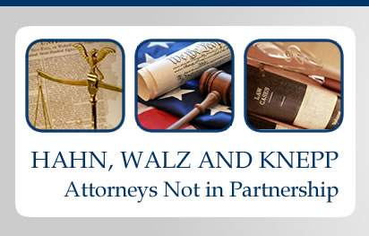 Hahn, Walz and Knepp: A Professional Association of Attorneys at Law serving the South Bend Indiana and surrounding areas.